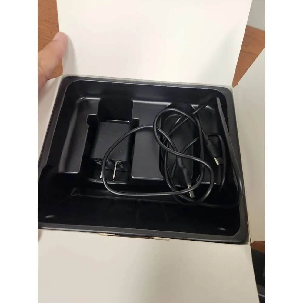 3 in 1 wireless charging station for phone, watch or earphones. In Box, used onc